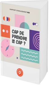 Couverture du rapport RSE de Place de la Communication
